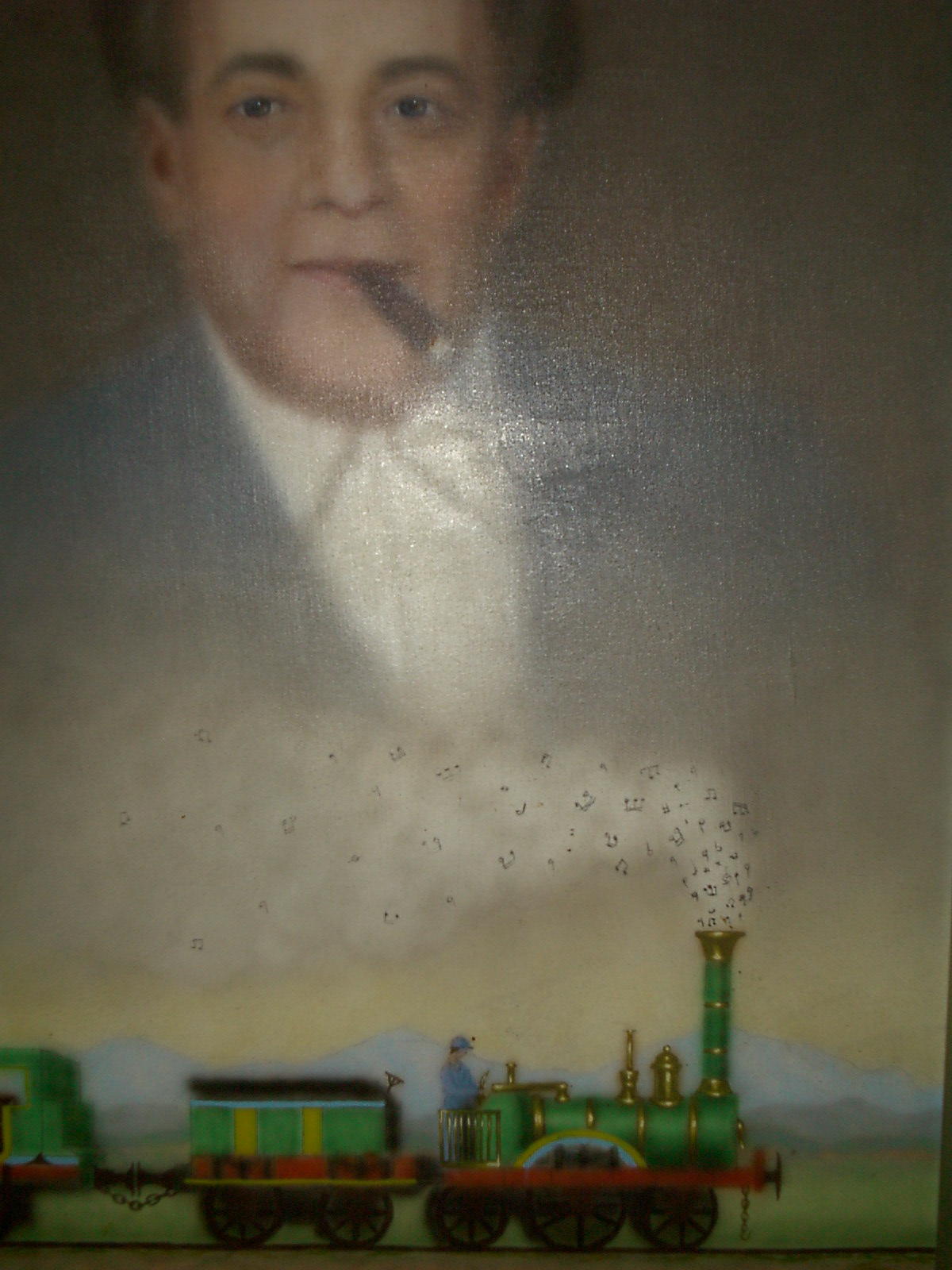 Train portrait